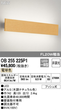 ODELIC �����ǥ�å� �֥饱�å� OB255225P1 �ᥤ��̿�