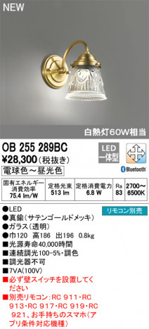 ODELIC �����ǥ�å� �֥饱�å� OB255289BC �ᥤ��̿�