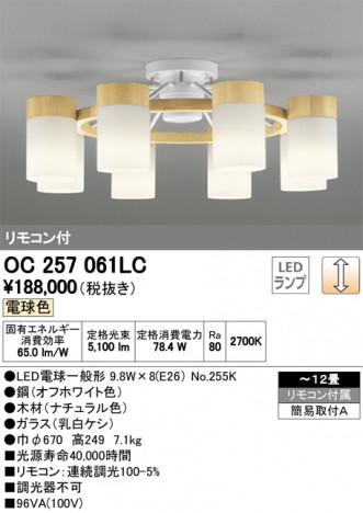 ODELIC �����ǥ�å� �����ǥꥢ OC257061LC �ᥤ��̿�