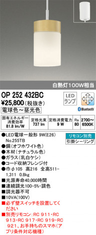 ODELIC �����ǥ�å� �ڥ����ȥ饤�� OP252432BC �ᥤ��̿�