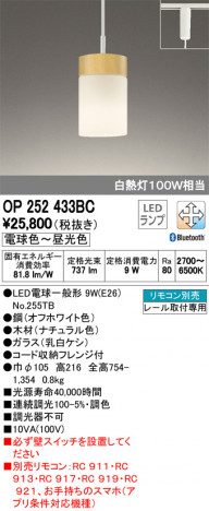 ODELIC �����ǥ�å� �ڥ����ȥ饤�� OP252433BC �ᥤ��̿�