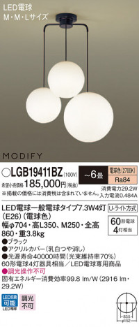 Panasonic �����ǥꥢ LGB19411BZ �ᥤ��̿�