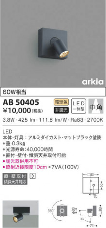 KOIZUMI �������߾��� �֥饱�å� AB50405 ���β���