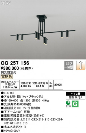 ODELIC �����ǥ�å� �����ǥꥢ OC257156 �ᥤ��̿�