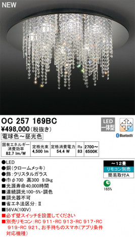 ODELIC �����ǥ�å� �����ǥꥢ OC257169BC �ᥤ��̿�