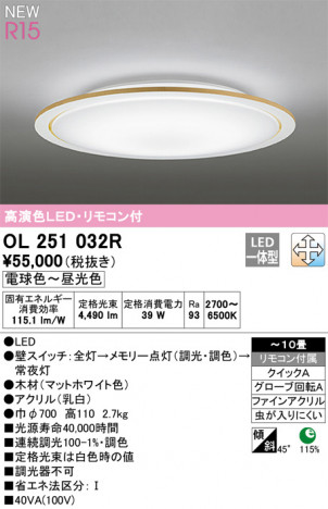 ODELIC �����ǥ�å� ������󥰥饤�� OL251032R �ᥤ��̿�