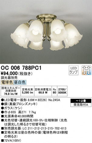 ODELIC �����ǥ�å� �����ǥꥢ OC006788PC1 �ᥤ��̿�