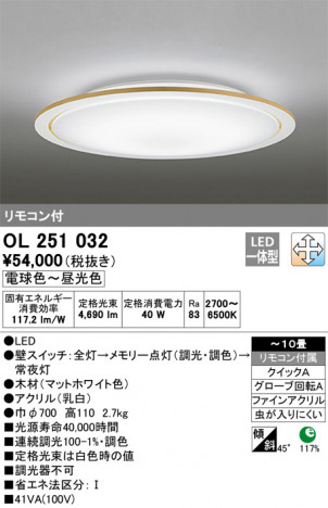 ODELIC �����ǥ�å� ������󥰥饤�� OL251032 �ᥤ��̿�