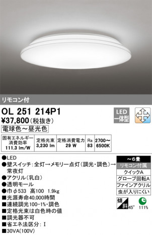 ODELIC �����ǥ�å� ������󥰥饤�� OL251214P1 �ᥤ��̿�