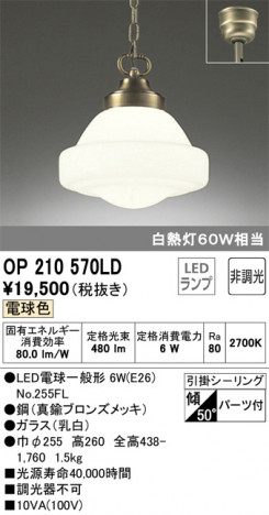 ODELIC �����ǥ�å� �ڥ����ȥ饤�� OP210570LD �ᥤ��̿�