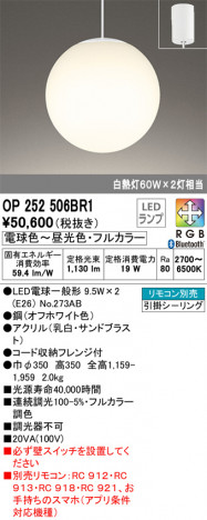 ODELIC �����ǥ�å� �ڥ����ȥ饤�� OP252506BR1 �ᥤ��̿�