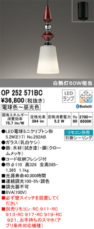 ODELIC �����ǥ�å� �ڥ����ȥ饤�� OP252571BC �ᥤ��̿�