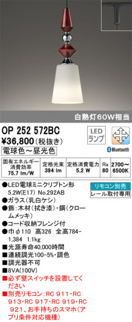 ODELIC �����ǥ�å� �ڥ����ȥ饤�� OP252572BC �ᥤ��̿�