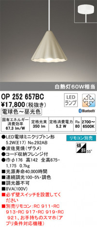 ODELIC �����ǥ�å� �ڥ����ȥ饤�� OP252657BC �ᥤ��̿�