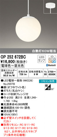 ODELIC �����ǥ�å� �ڥ����ȥ饤�� OP252672BC �ᥤ��̿�