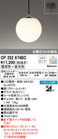 ODELIC �����ǥ�å� �ڥ����ȥ饤�� OP252674BC �ᥤ��̿�