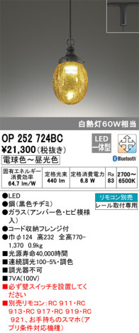 ODELIC �����ǥ�å� �ڥ����ȥ饤�� OP252724BC �ᥤ��̿�