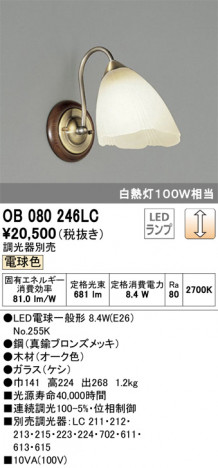 ODELIC �����ǥ�å� �֥饱�å� OB080246LC �ᥤ��̿�