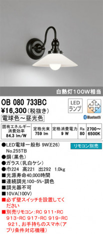 ODELIC ǥå ֥饱å OB080733BC ᥤ̿