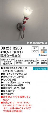 ODELIC �����ǥ�å� �֥饱�å� OB255129BC �ᥤ��̿�