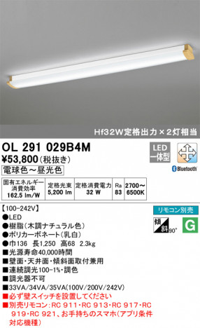 ODELIC �����ǥ�å� ���å���饤�� OL291029B4M �ᥤ��̿�