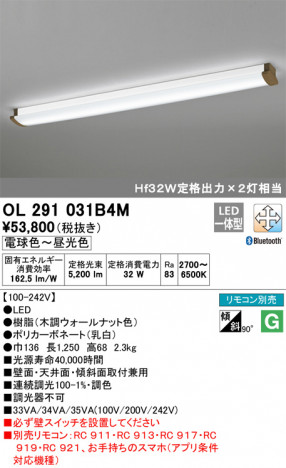 ODELIC �����ǥ�å� ���å���饤�� OL291031B4M �ᥤ��̿�