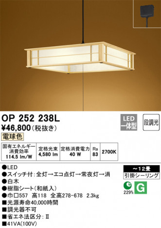 ODELIC �����ǥ�å� �ڥ����ȥ饤�� OP252238L �ᥤ��̿�