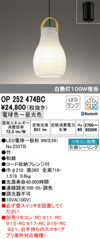 ODELIC �����ǥ�å� �ڥ����ȥ饤�� OP252474BC �ᥤ��̿�