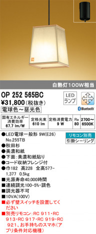 ODELIC �����ǥ�å� �ڥ����ȥ饤�� OP252565BC �ᥤ��̿�