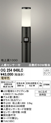 ODELIC �����ǥ�å� �������ƥꥢ�饤�� OG254649LC �ᥤ��̿�