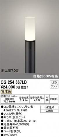 ODELIC �����ǥ�å� �������ƥꥢ�饤�� OG254667LD �ᥤ��̿�