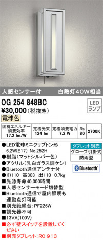 ODELIC ǥå ƥꥢ饤 OG254848BC ᥤ̿