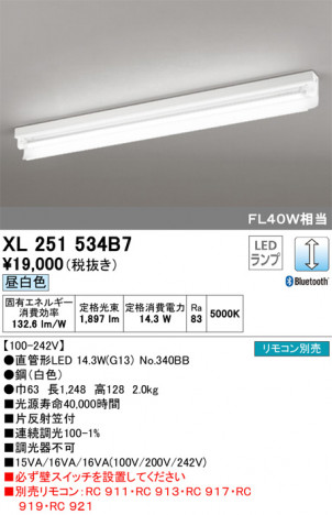 ODELIC �����ǥ�å� �١����饤�� XL251534B7 �ᥤ��̿�