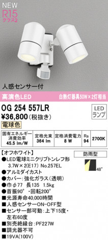 ODELIC �����ǥ�å� �������ƥꥢ�饤�� OG254557LR �ᥤ��̿�