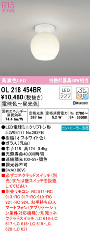 ODELIC �����ǥ�å� ����������󥰥饤�� OL218454BR �ᥤ��̿�