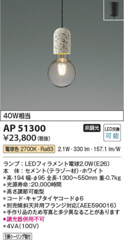 ���β��� Koizumi �������߾��� �ڥ�����AP51300