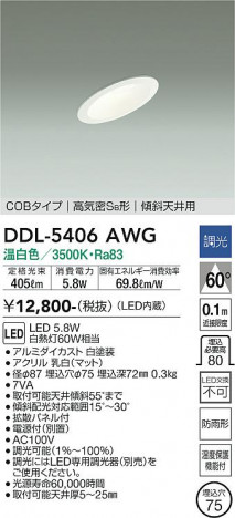 ���ʼ̿� | DAIKO ����ŵ� ������饤��(��������) DDL-5406AWG