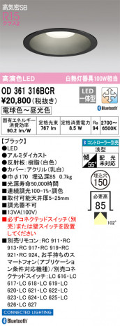 ODELIC ǥå 饤 OD361316BCR ᥤ̿