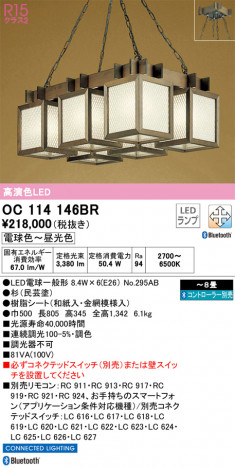 ODELIC �����ǥ�å� �ڥ����ȥ饤�� OC114146BR �ᥤ��̿�