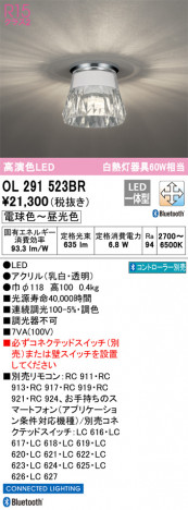 ODELIC ǥå 󥰥饤 OL291523BR ᥤ̿