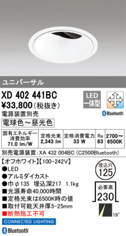 ODELIC ǥå 饤 XD402441BC ᥤ̿