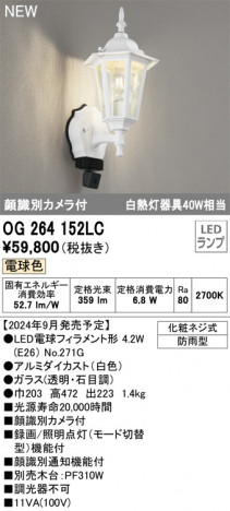 ODELIC �����ǥ�å� LED �������ƥꥢ�饤�� OG264152LC �ᥤ��̿�