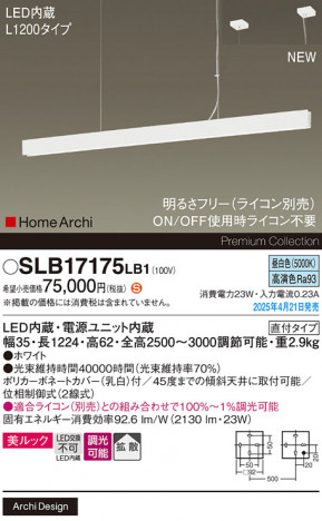 Panasonic ڥ SLB17175LB1 ᥤ̿