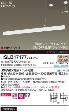 Panasonic ڥ SLB17177LB1 ᥤ̿