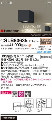 Panasonic ֥饱å SLB80635LB1 ᥤ̿