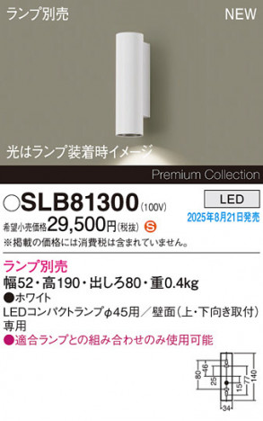 Panasonic ֥饱å SLB81300 ᥤ̿