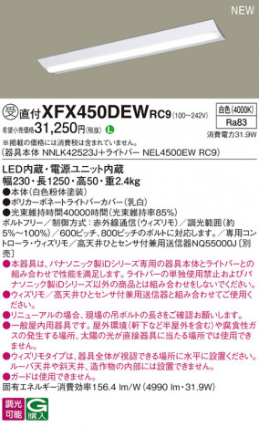 Panasonic ١饤 XFX450DEWRC9 ᥤ̿