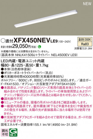 Panasonic ١饤 XFX450NEVLE9 ᥤ̿