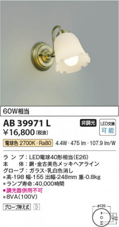 β Koizumi ߾ LED֥饱å AB39971L