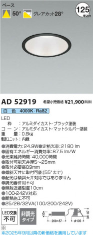 β Koizumi ߾ LED饤 AD52919